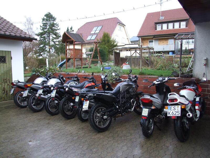 Unsere Motrräder
